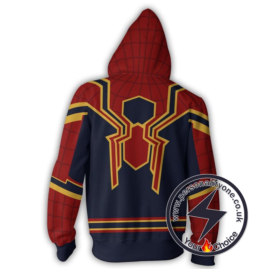 HOMECOMING IRON SPIDER 3D Hoodies Jackets - ZIP UP - SPIDERMAN 3D